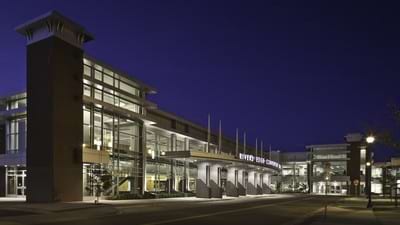 River's Edge Convention Center exterior